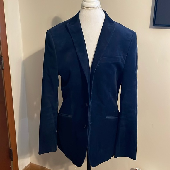 Express Jackets & Blazers - Blue Velvet Blazer women by Express